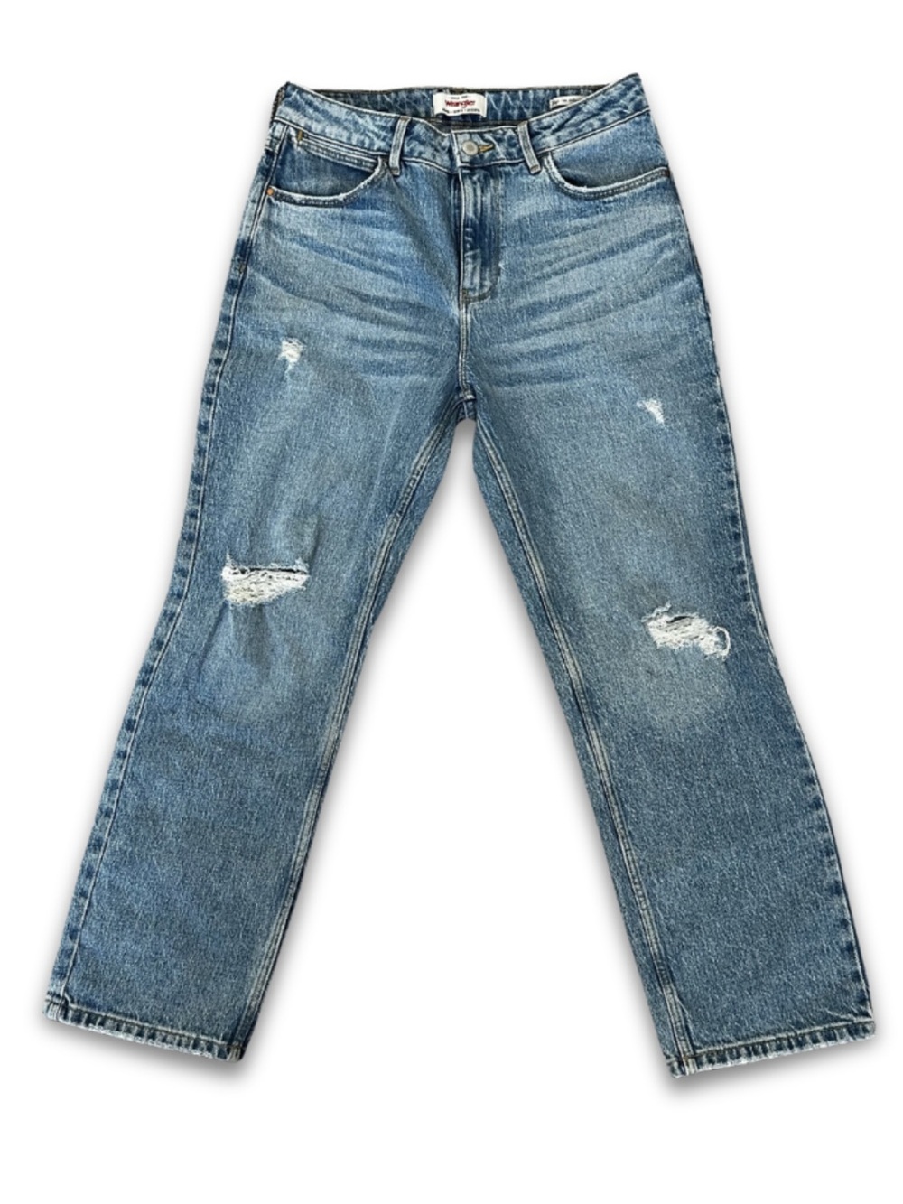 Wrangler High Rise Rodeo Straight Crop Jeans | Size 6/28